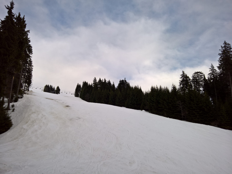 Piste 5 im unteren Bereich