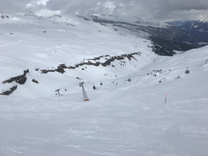 Die 41 heute etwas unruhig. So wäre sie nicht meine Lieblingspiste.