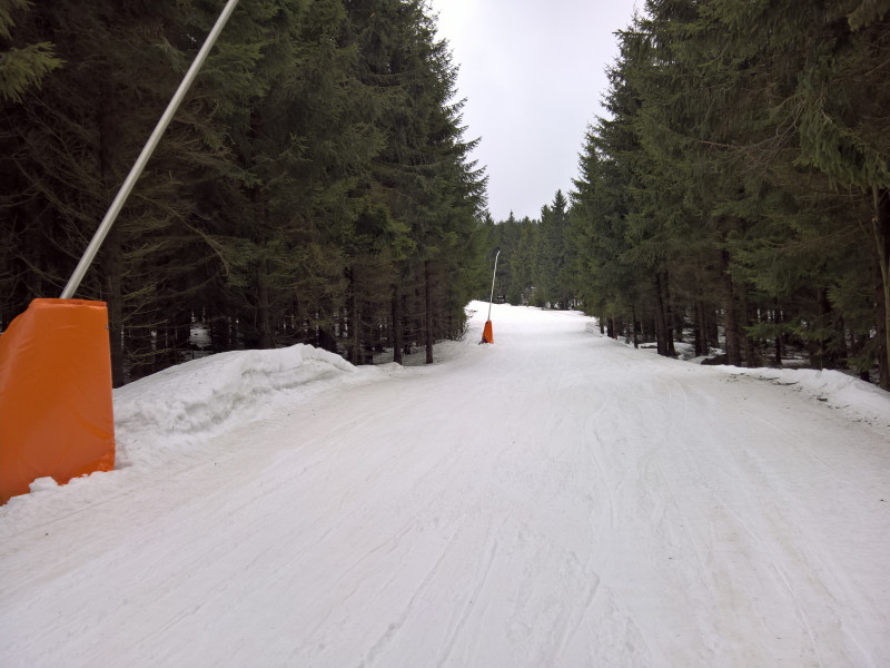 Himmelsleiter unteres Drittel, Blick bergwärts