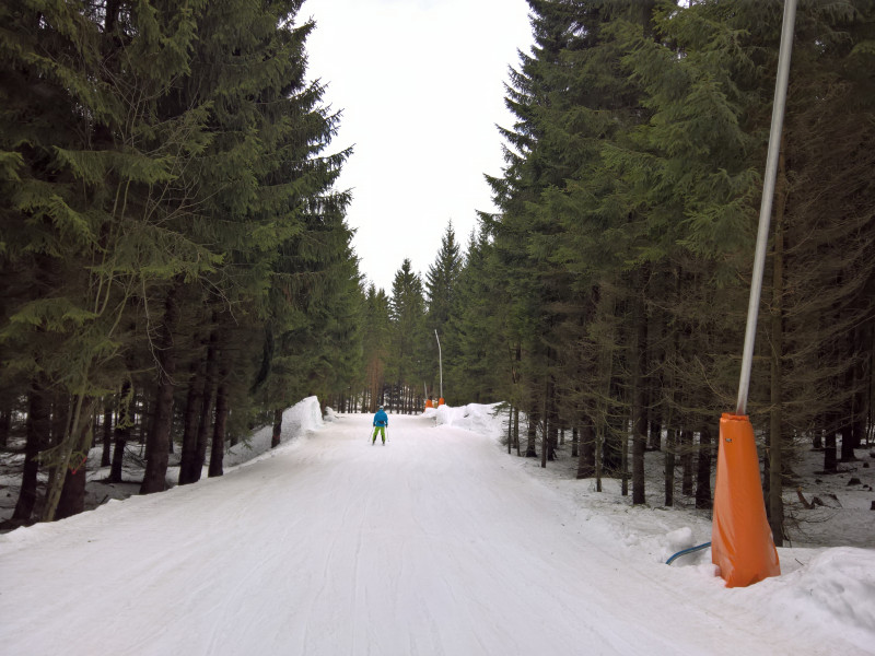 ...und Blick talwärts