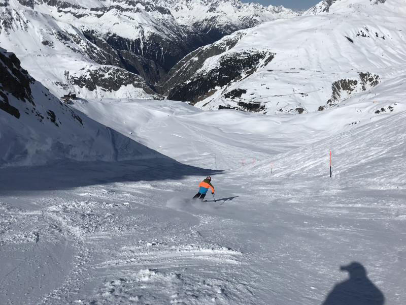 Die schwarze am Gemmstock etwas aufgefahren.