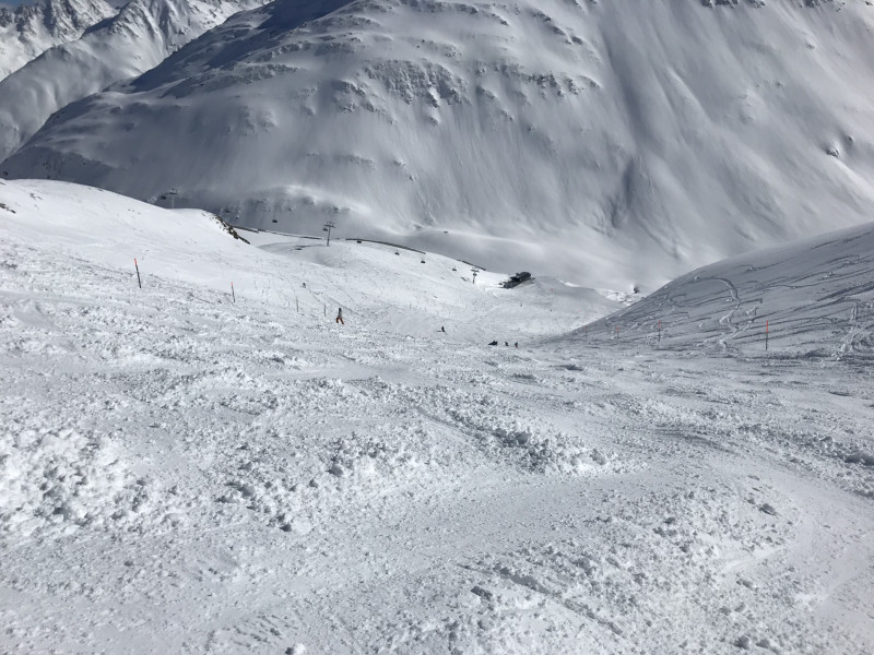 Das hatte dann solche Pisten zur Folge