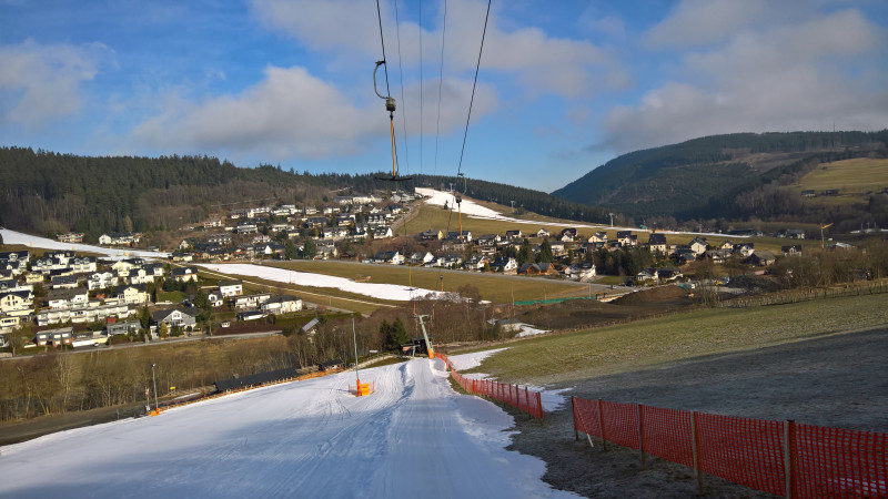 So schaute es vorgestern auf der K1-Baustelle aus. Ordentlich Erdverschiebungen.