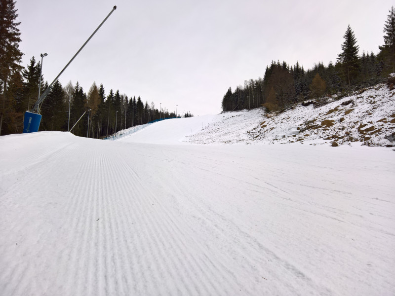 Piste 1, bergwärts