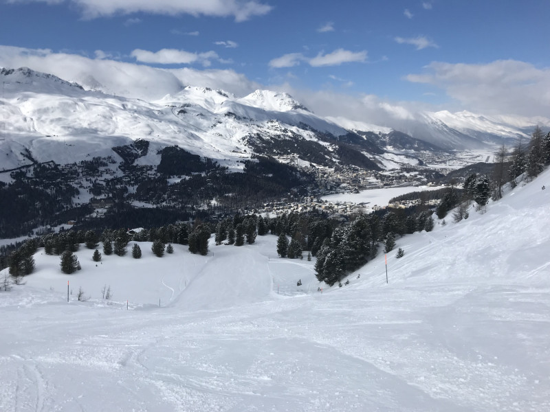 Hahnensee oben perfekt. Zu unterst etwas eisig und mit vier Skischulen, die immer von Pistenrand zu Pistenrand fahren müssen, etwas nervig, wenn man wie üblich in Eile ist.