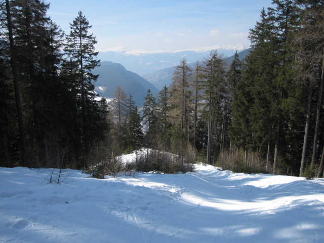 Recht steil und verwachsen (ca. 1.620 m)