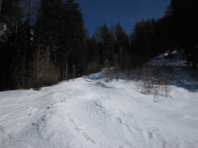 Blick zurück (ca. 1.600 m)