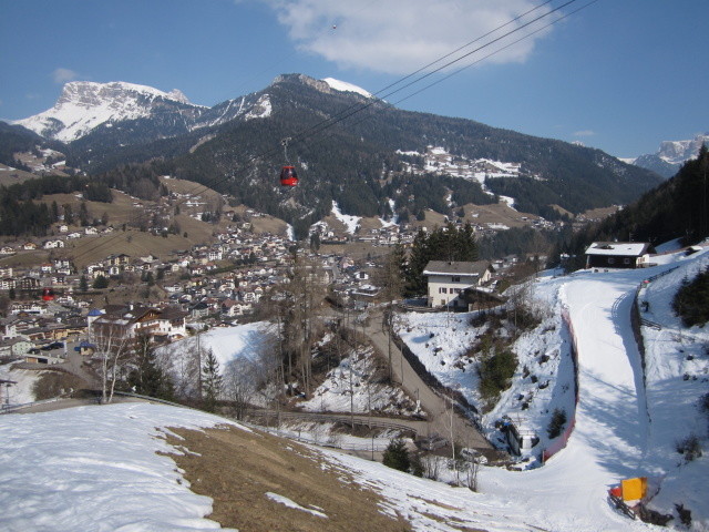 Einmündung in die Verbindung Furdenan - Kab. St.Ulrich (ca. 1.320 m)