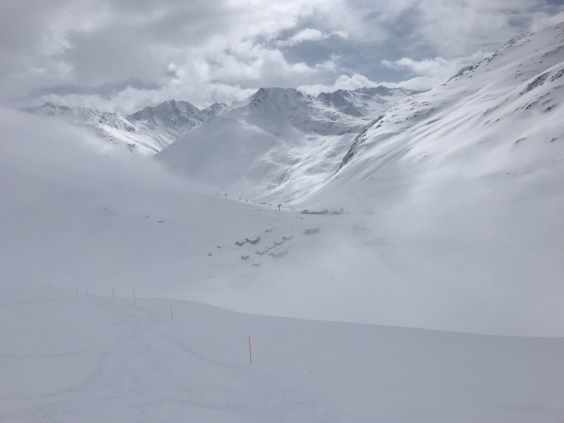 Die Nebelschwaden blieben der Route fern.