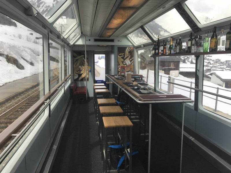 Viel Platz auch im Après-Ski-Wagen