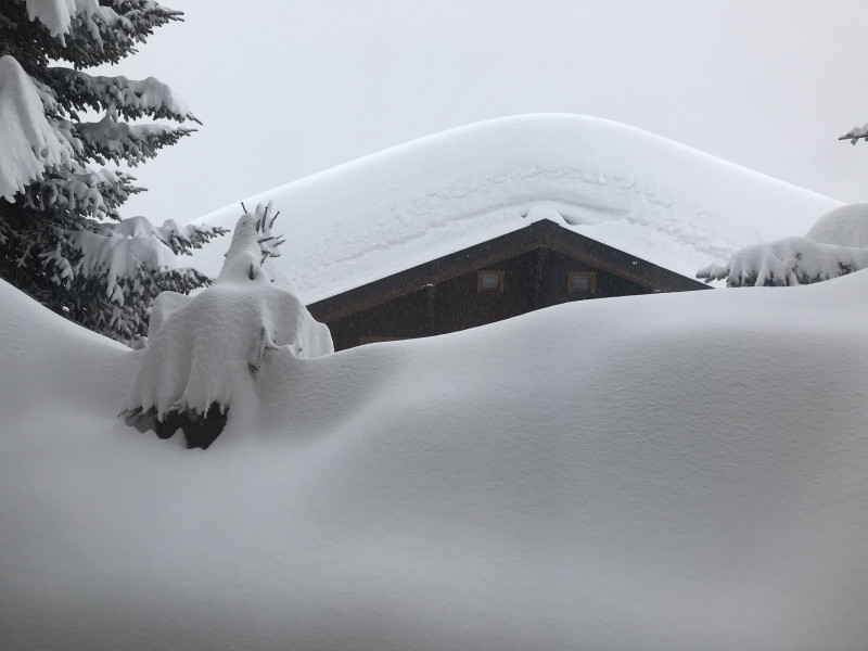 Blick aus dem Fenster heute Morgen