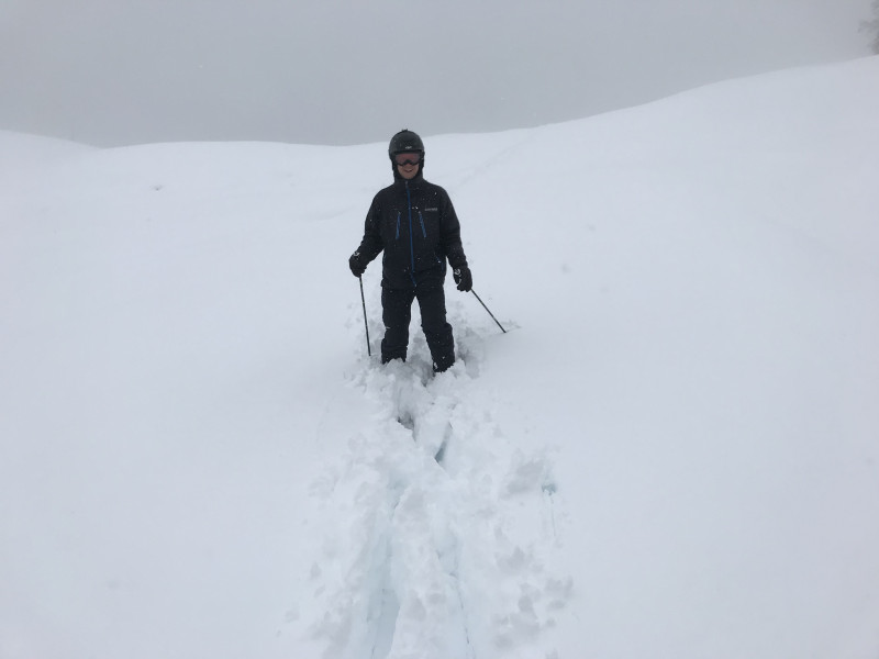 ...bald schon aber überwiegt der Krampf.