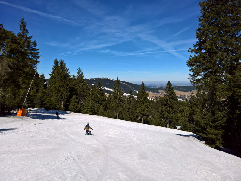 Turisticka nach dem Mittag - zwar wenig befahren aber schon nicht mehr schön zu fahren