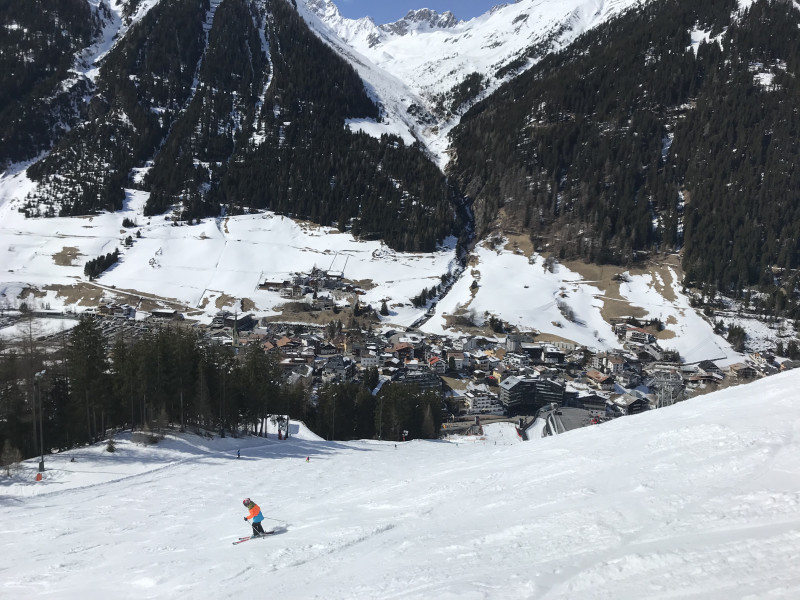Noch ist der Prennerhang in voller Breite befahrbar.
