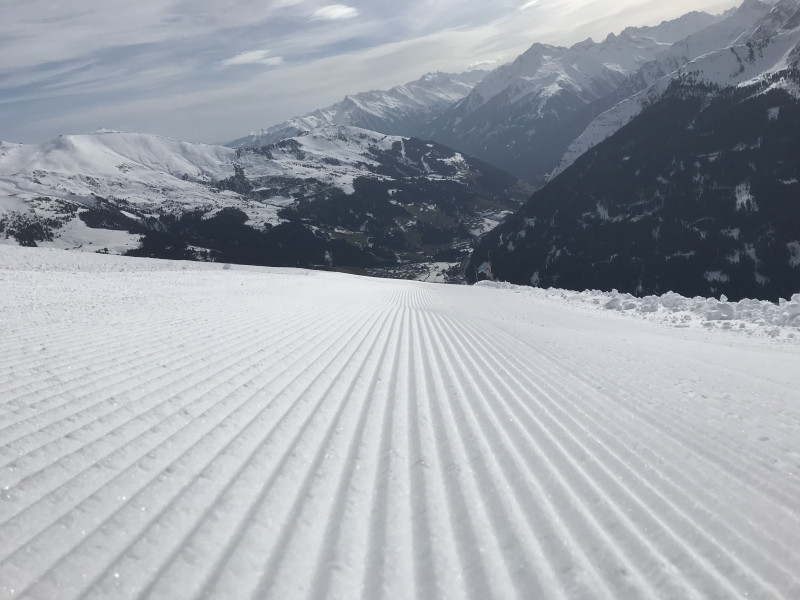 Am 6y Lattenalm war auch die Piste sexy. Ich habe selten erlebt, dass mein Sohn vor Freude fast ausflippt, so gut war sie.