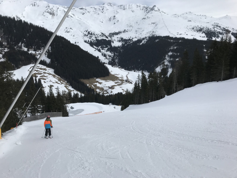 Die Eggalm-Nord-Piste war nett, aber nicht top.