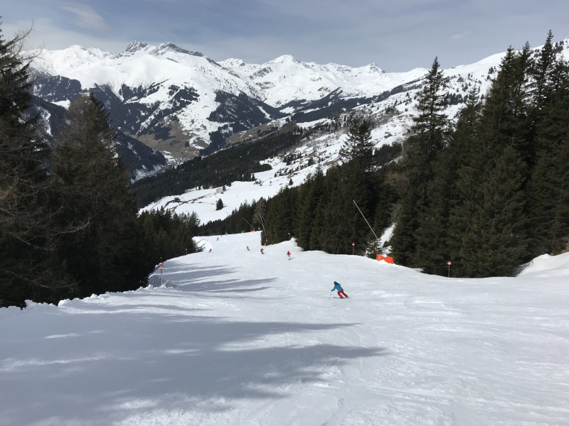 Danach liessen die Pisten aber merklich nach. Katzenmoos war schon sehr weich.