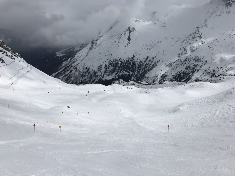 Auch diese Piste am Tuxerjoch hatte ich noch nie befahren.