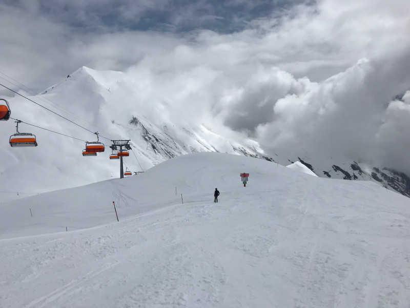 Der Muller-Hang war super zu fahren.