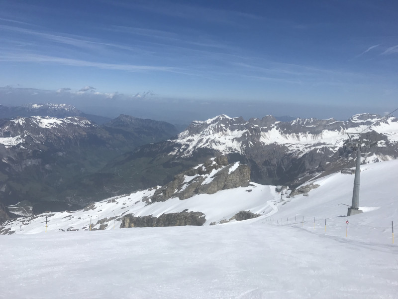 Die Piste am Iceflyer ist sehr knollig.