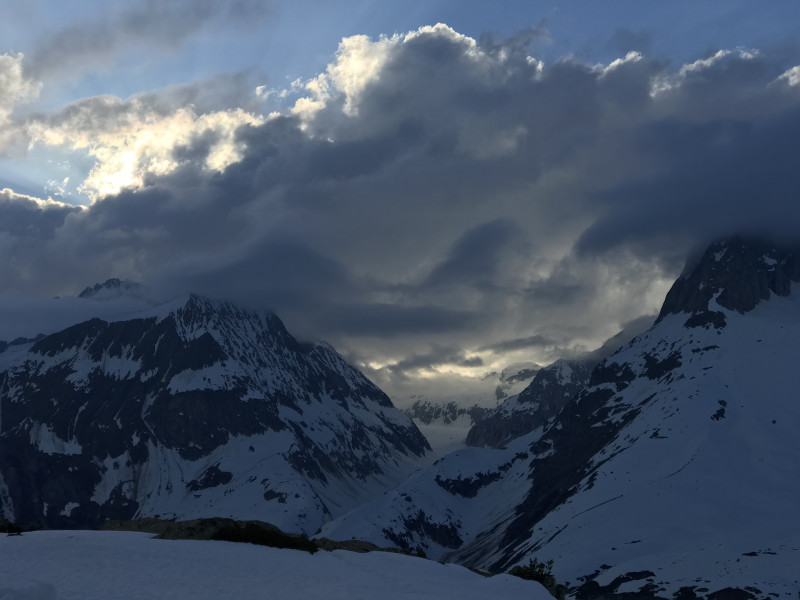 Blick von Moodfluh zum Beichtpass