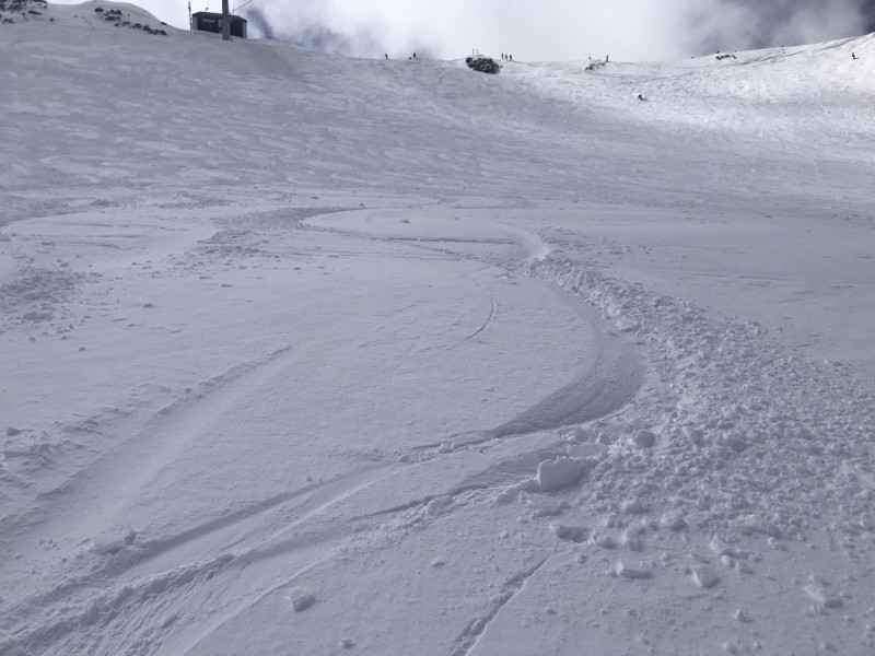 Da gab es sogar ein paar kurze „Powderruns“