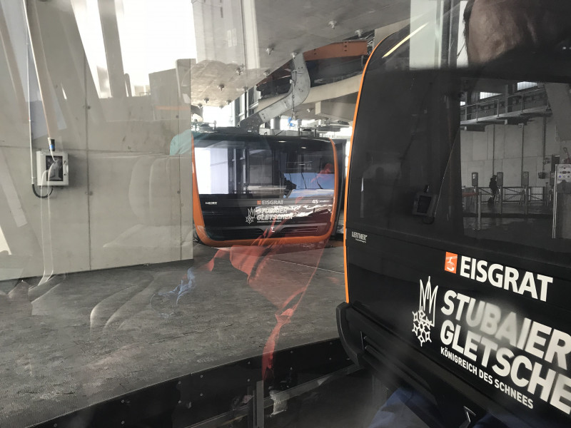 Die Billig-Version der Pardatschgratbahn ;-) versagte nachmittags auf der zweiten Sektion ihren Dienst.