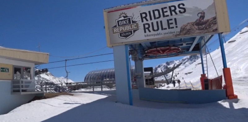 Bergstation der DSB Mittelstation am Gaislachkogl