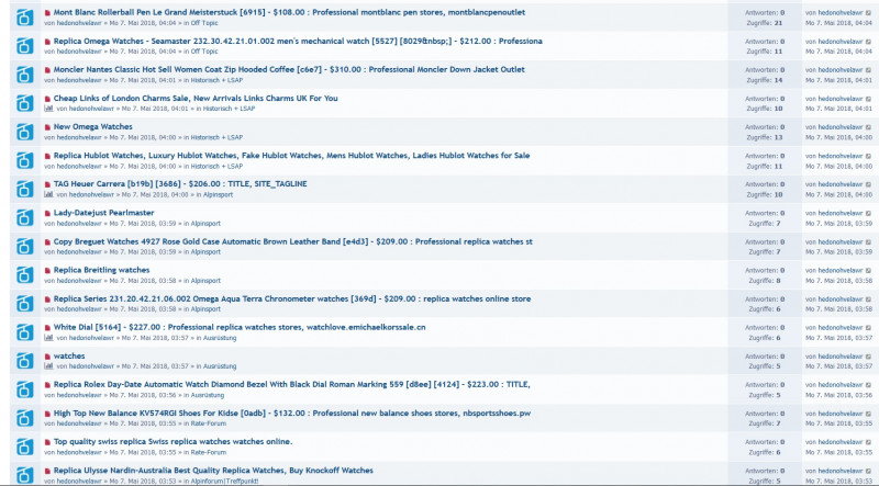 Werbespam 2018-05-07