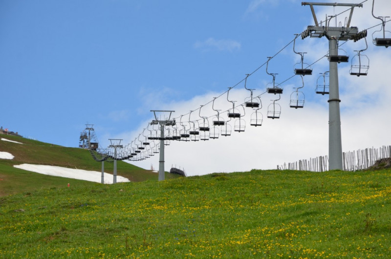 Stützenstandort oberhalb