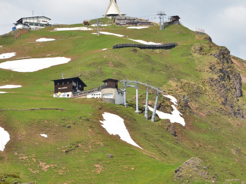 Horngipfel mit alten Stationen