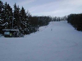 Sektion II mit Piste