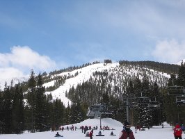 Hinten der Peak 10, vorne die &amp;quot;Liegewiese&amp;quot; Idiotenhügel à l&amp;amp;acute;Amerique