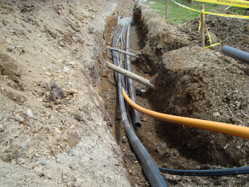 Verschiedene Leitungen