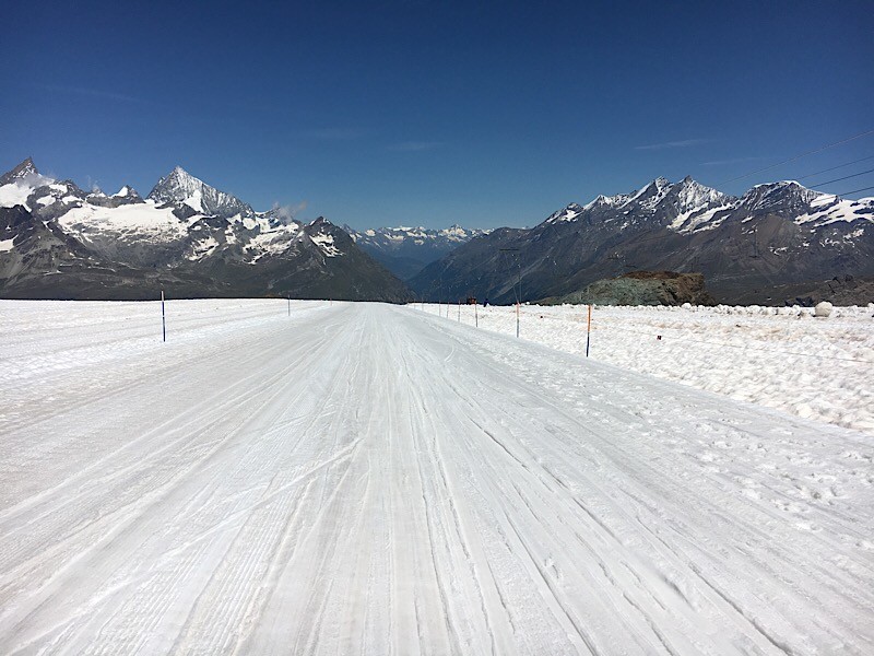Abfahrt nach Trockener Steg