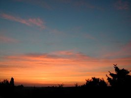 Sonnenaufgang im Frankenland