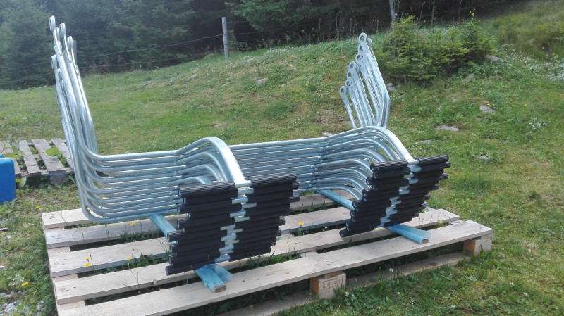 An der Promibahn werden die Sicherheitsbügel erneuert