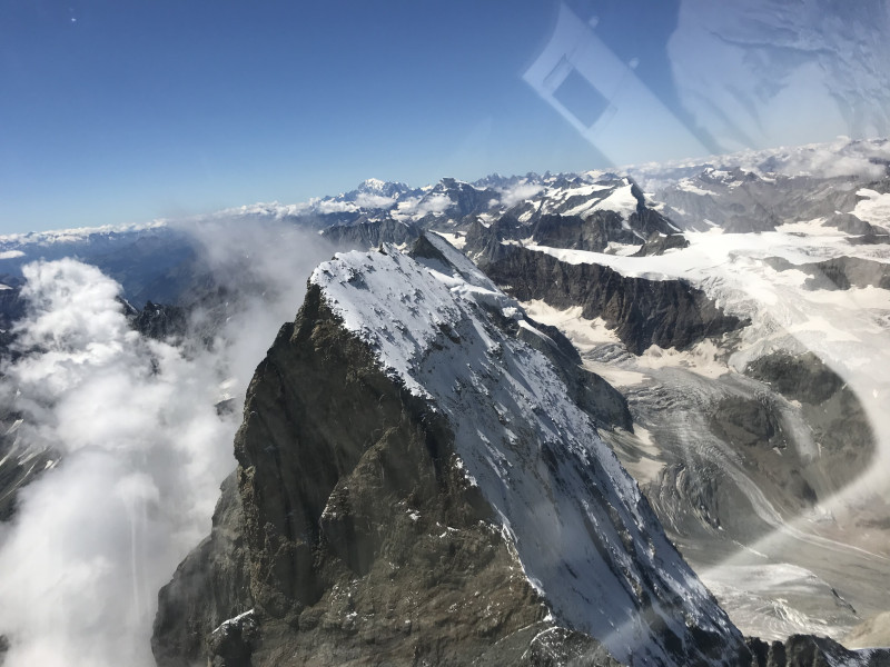 fast schon ein Gedränge auf dem Gipfel
