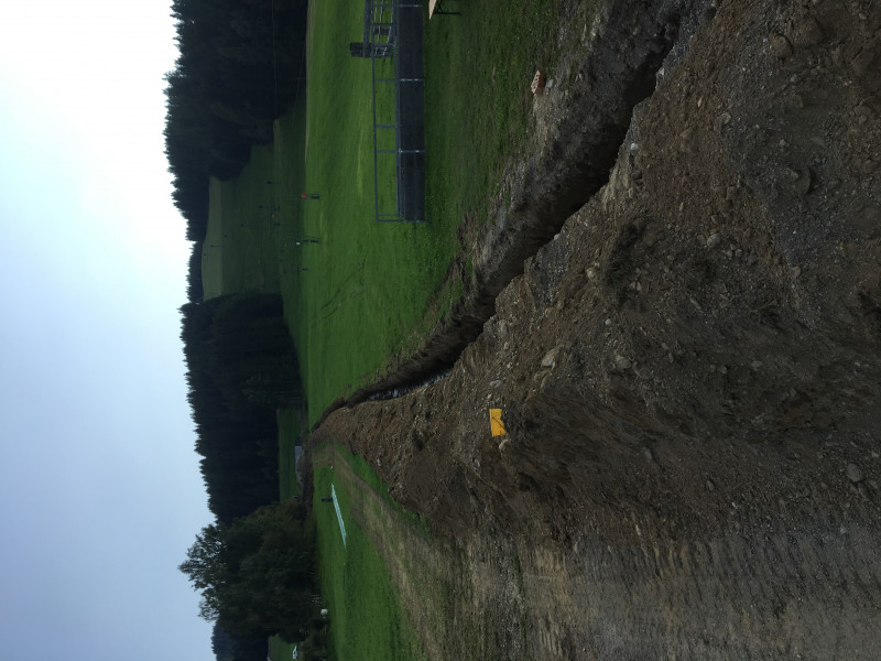 Grabungen Talstationsbereich