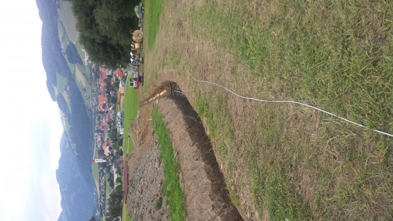 Blick Richtung Pumpstation