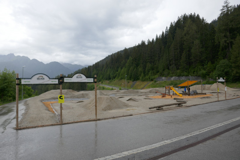 Erweiterter Bikepark mit neuem