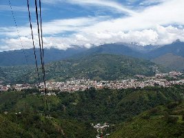 Blick zurück auf Mérida