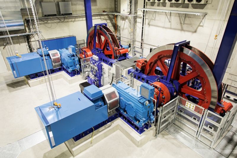 Antriebe in Talsation, Pressefoto SEW Eurodrive/Alfred Imhof AG