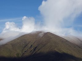 auch die Wolken vrziehen sich und ermöglichen tolle Blicke auf die Andengipfel