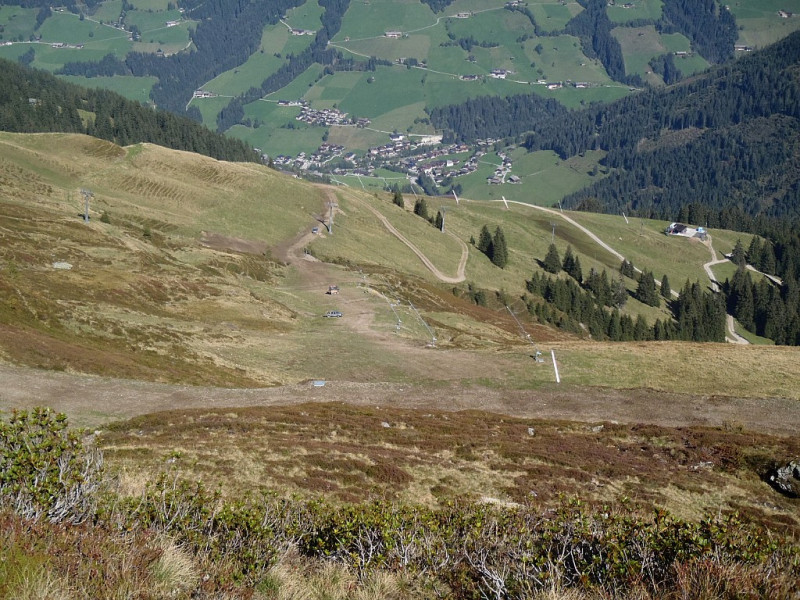 Schneilanzen an der Piste