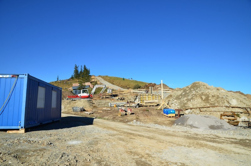 Totale Talstationsbereich