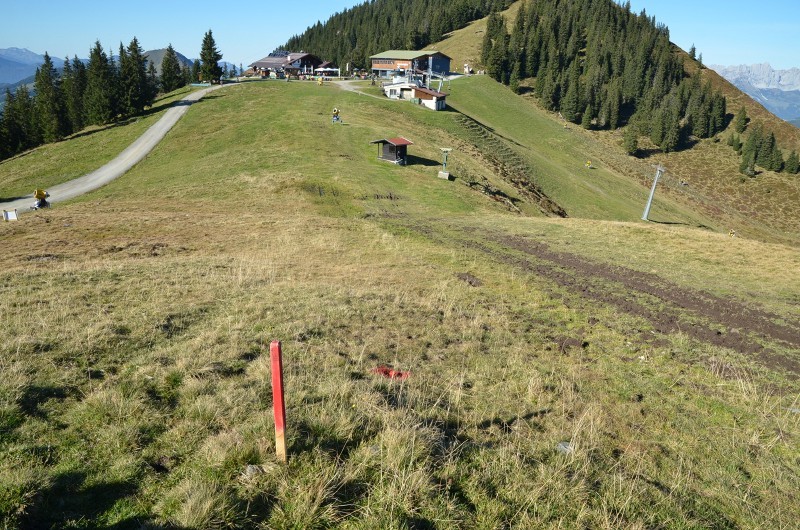 Laubkogel N-Seite von oben,