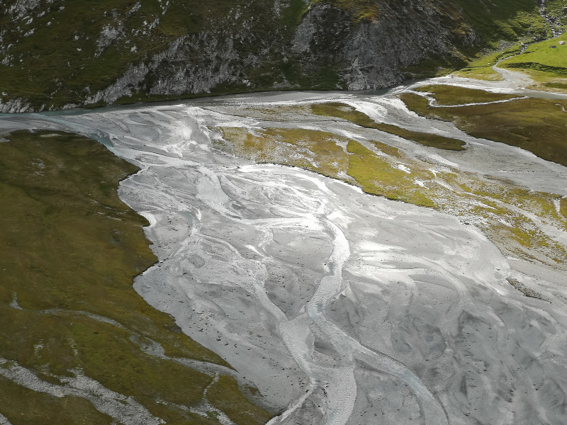 Unterer Segnesboden von oben