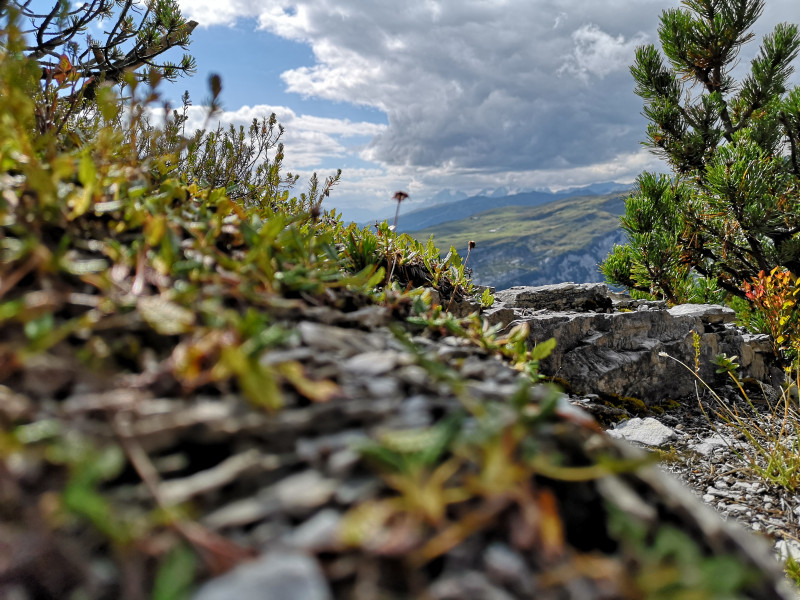 War es am Dienstag ein Wolkenband, das jedoch weder Regen noch Nebel brachte