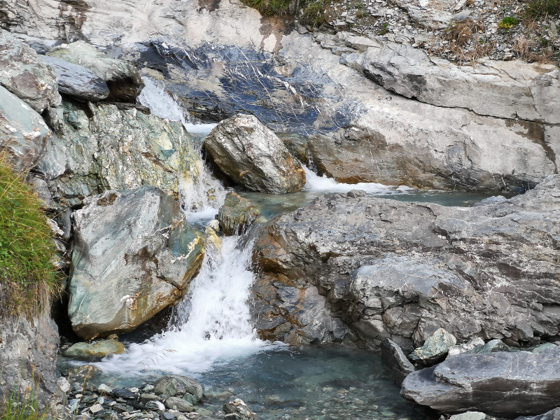 Der überquerte Fluss